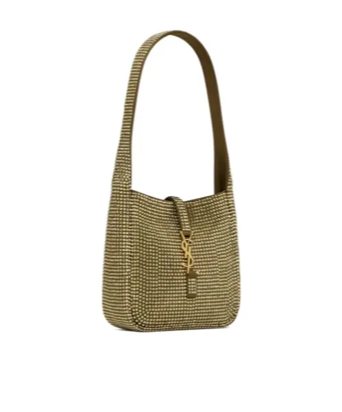 Saint Laurent Le 5 7 Embellished Shoulder Bag
