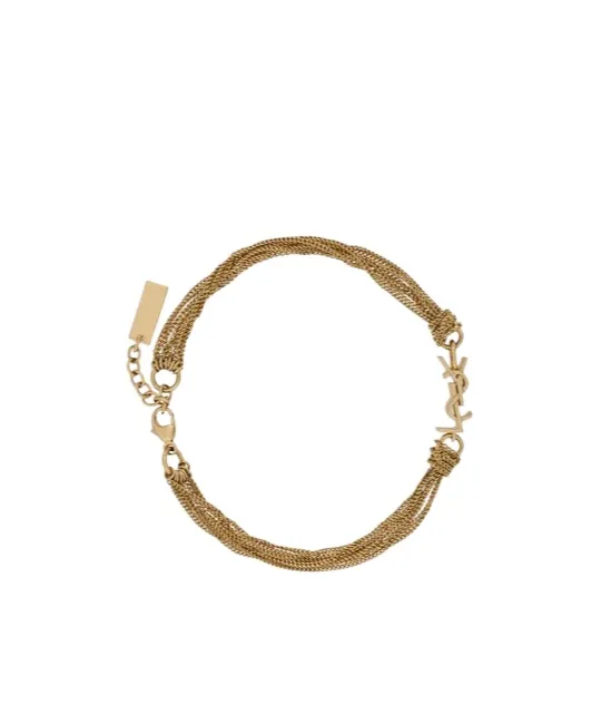 Saint Laurent Cassandre Tassel Bracelet