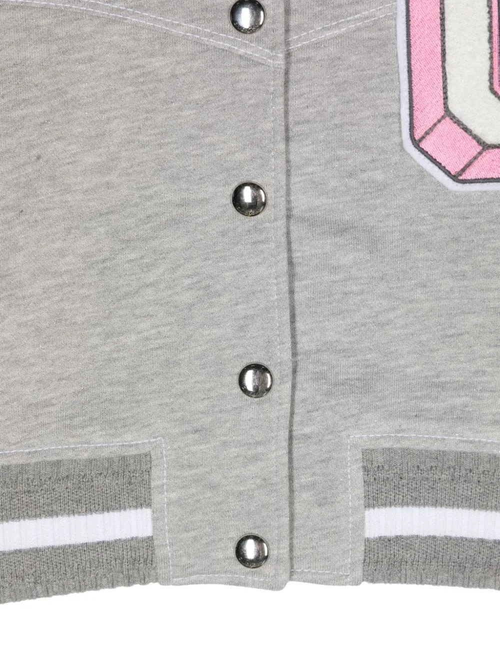 Logo-Patch Bomber Jacket