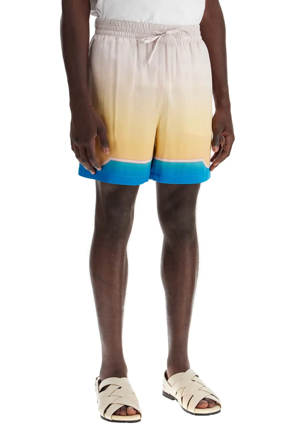 L'arc Coloré Silk Shorts