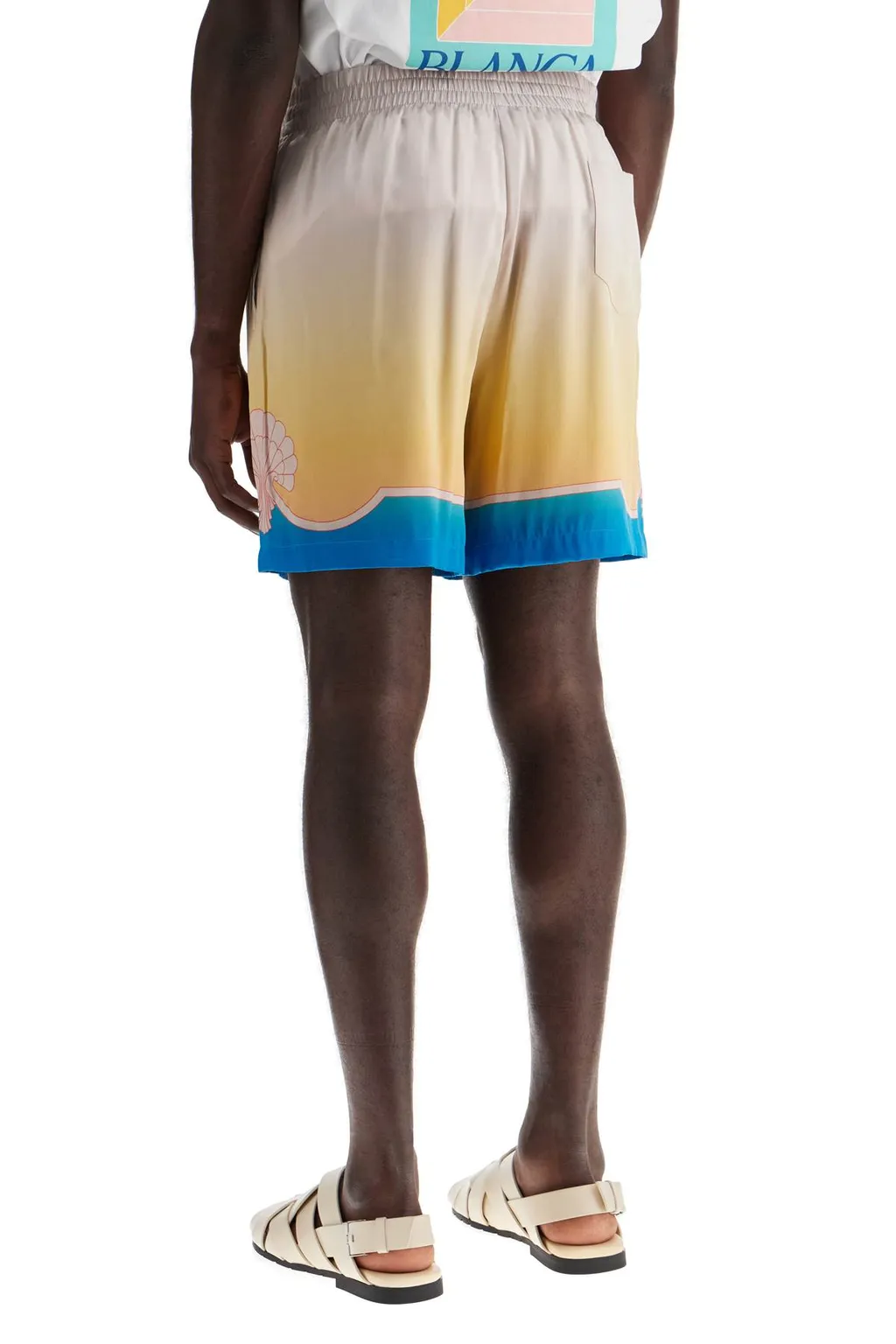 L'arc Coloré Silk Shorts