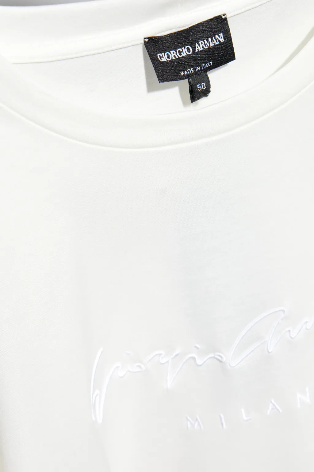 Giorgio Armani Signature Logo T-Shirt