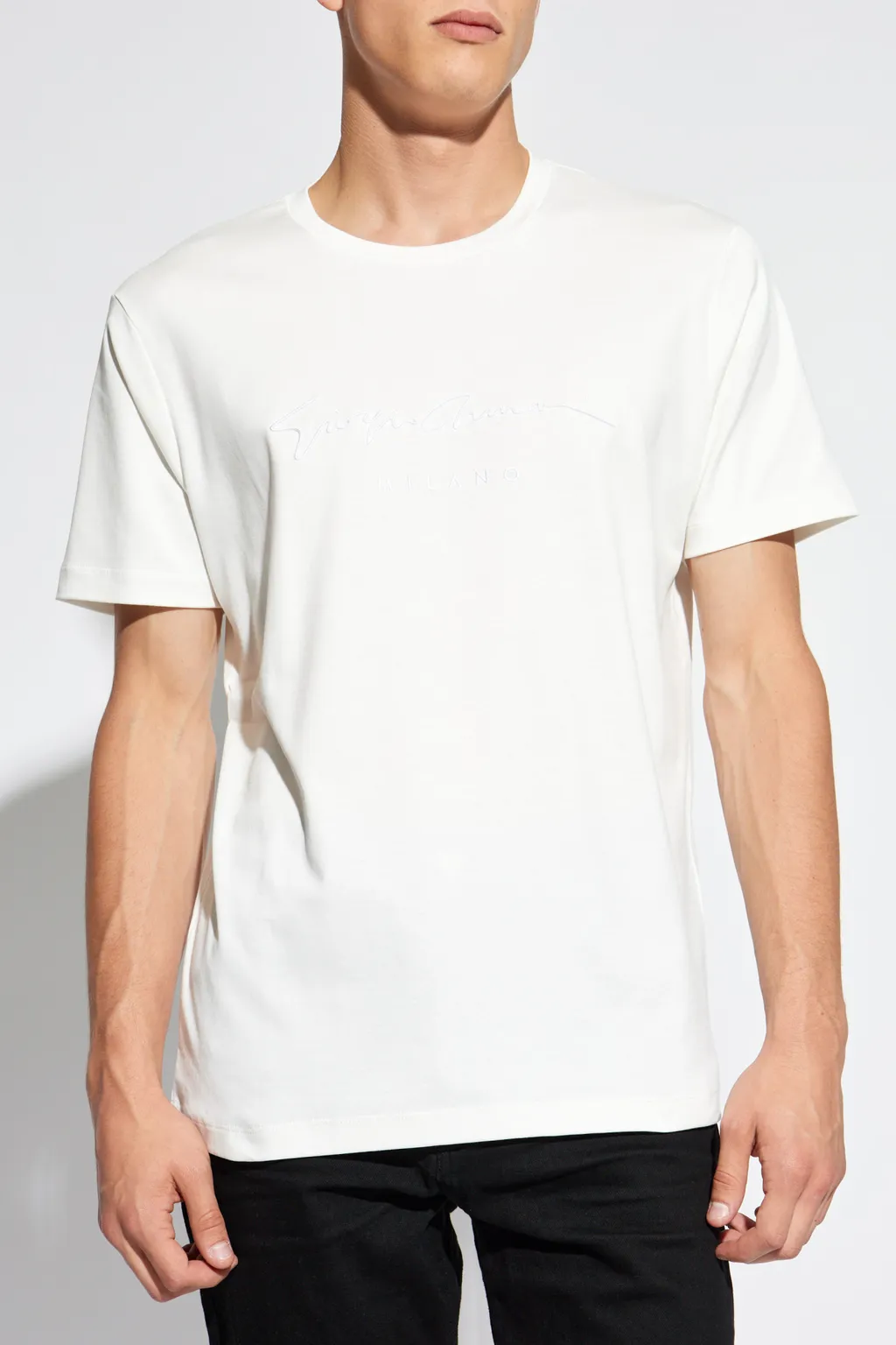 Giorgio Armani Signature Logo T-Shirt