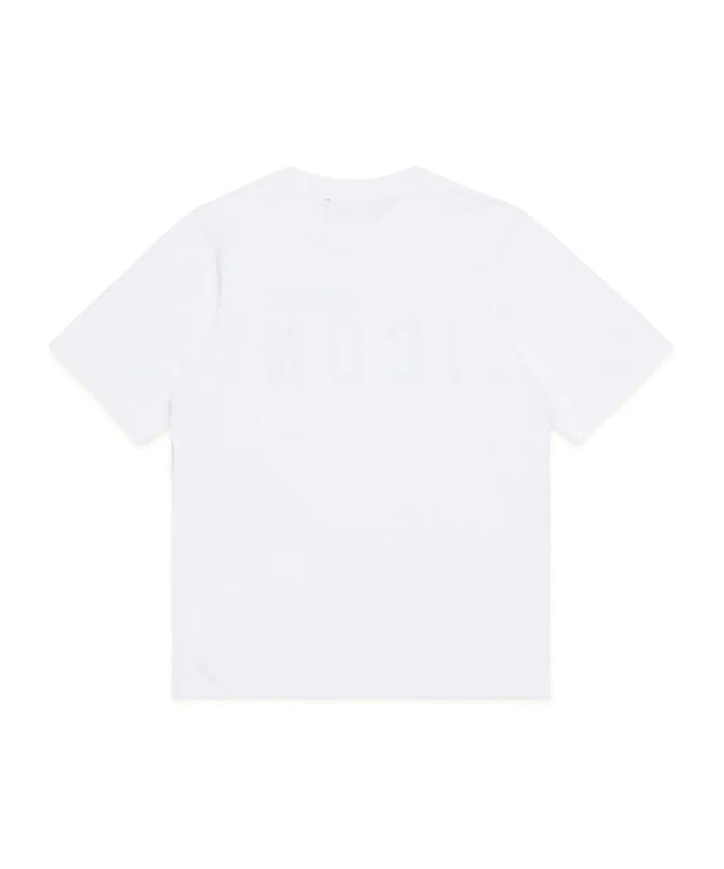 Dsquared2 Kids Logo Printed Crewneck T-Shirt