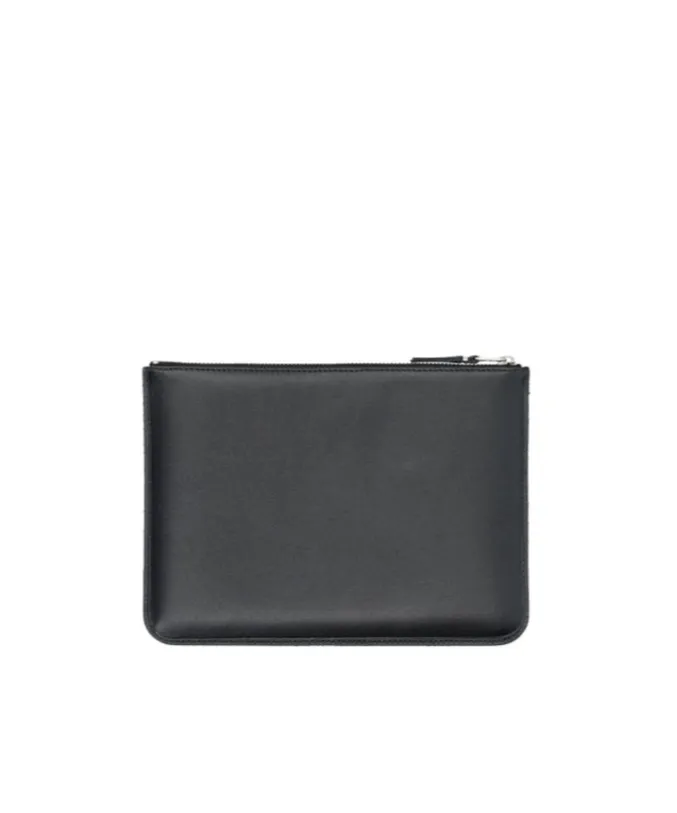 Comme Des GarÇOns Wallet Eyelet Detailed Zip-Up Wallet
