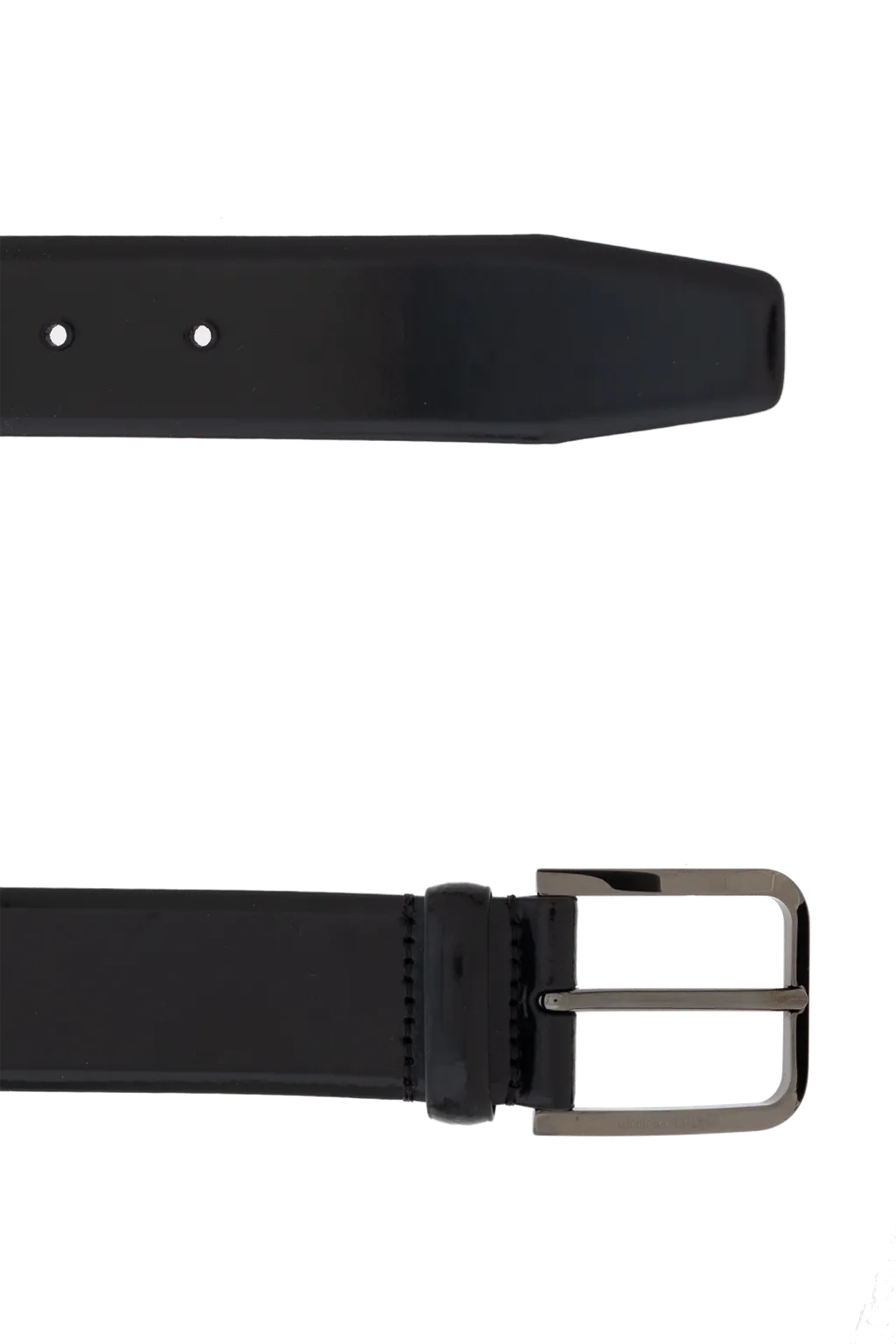 Giorgio Armani Polished Buckle Belt