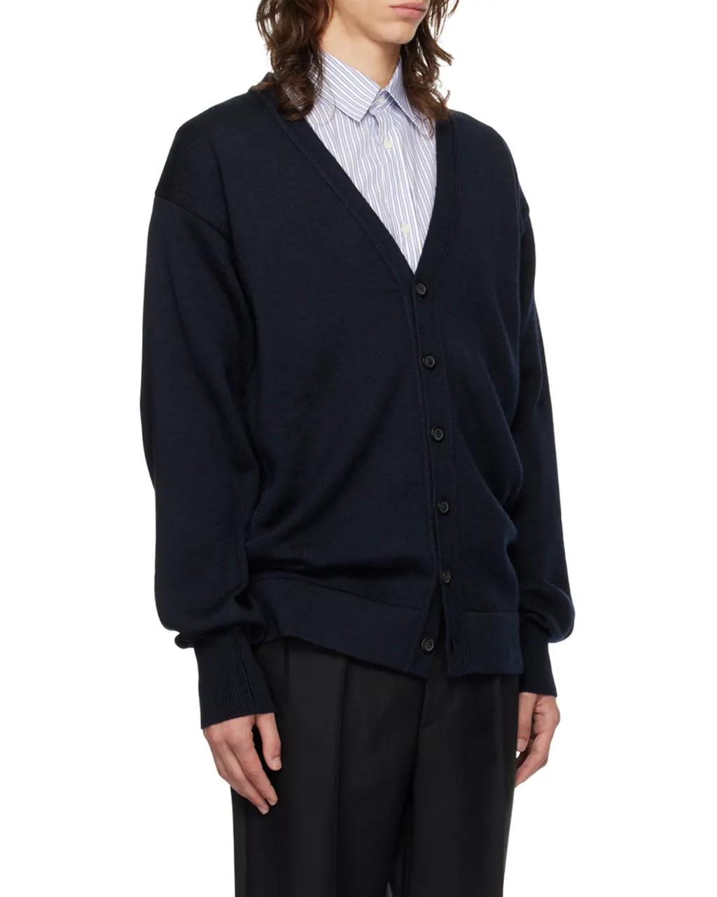 Maison Margiela V-Neck Knitted Jumper