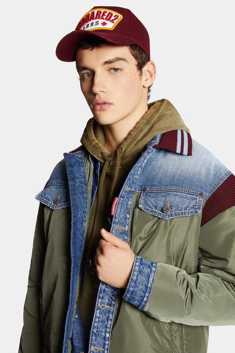 Dsquared2 Panelled Bomber Jacket