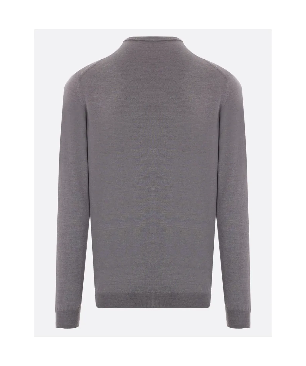 Crew-Neck Knitted Jumper