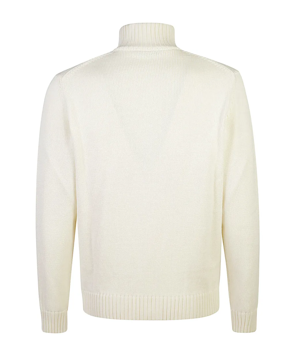 Zanone Chioto High-Neck Knitted Cardigan
