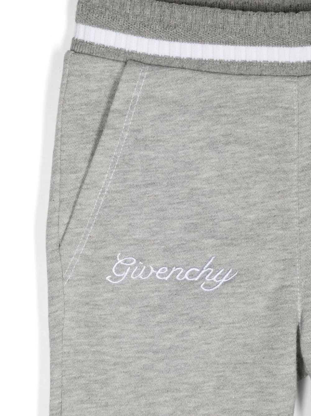 Logo-Embroidered MÉLange Track Pants