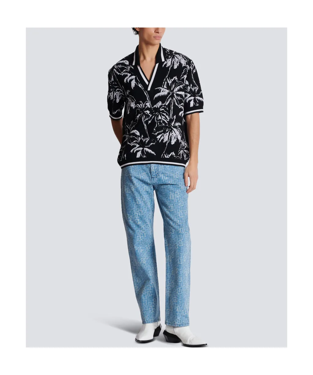 Palm Knit Polo