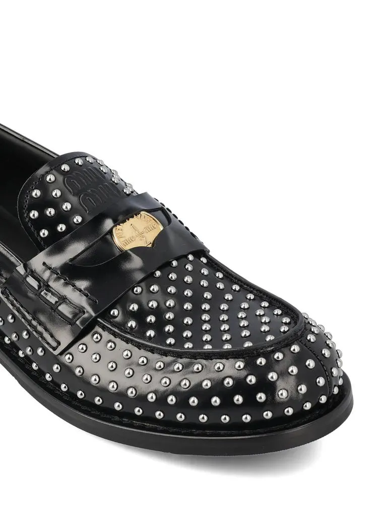 Penny Round-Headed Loafers