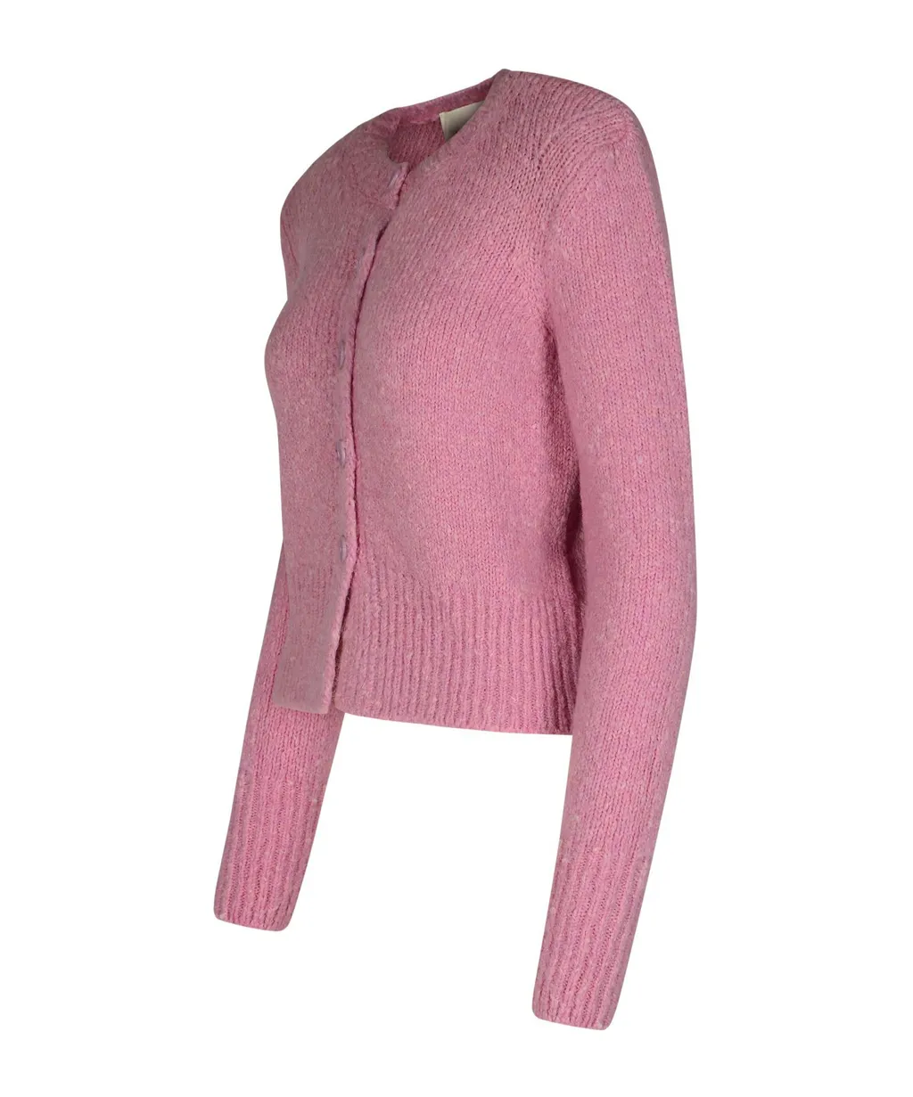 Isabel Marant Crewneck Button-Up Jumper
