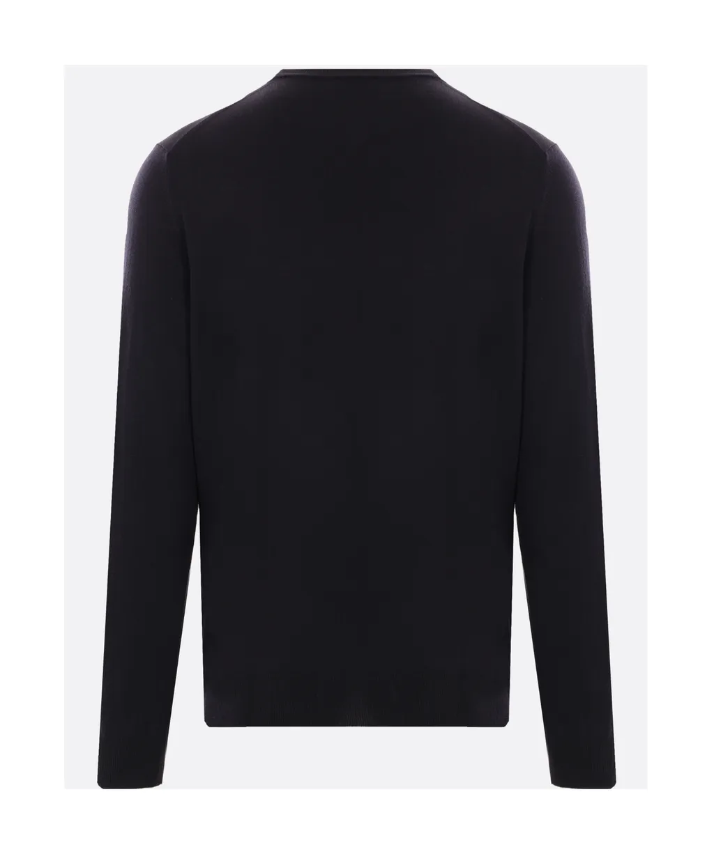 Crew-Neck Knitted Jumper