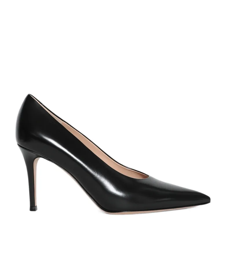 Gianvito Rossi Pointed Toe Slip-On Pumps