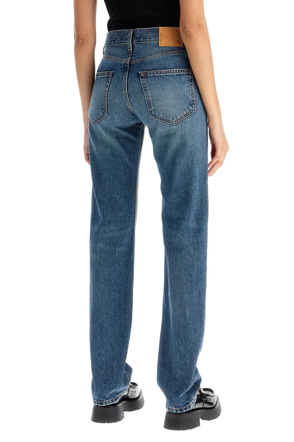 Cleo Mid-Rise Slim Jeans