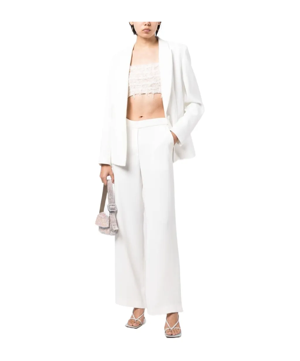 P.A.R.O.S.H. Mid-Rise Straight-Leg Trousers