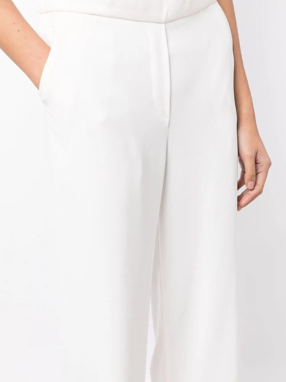 P.A.R.O.S.H. Mid-Rise Straight-Leg Trousers