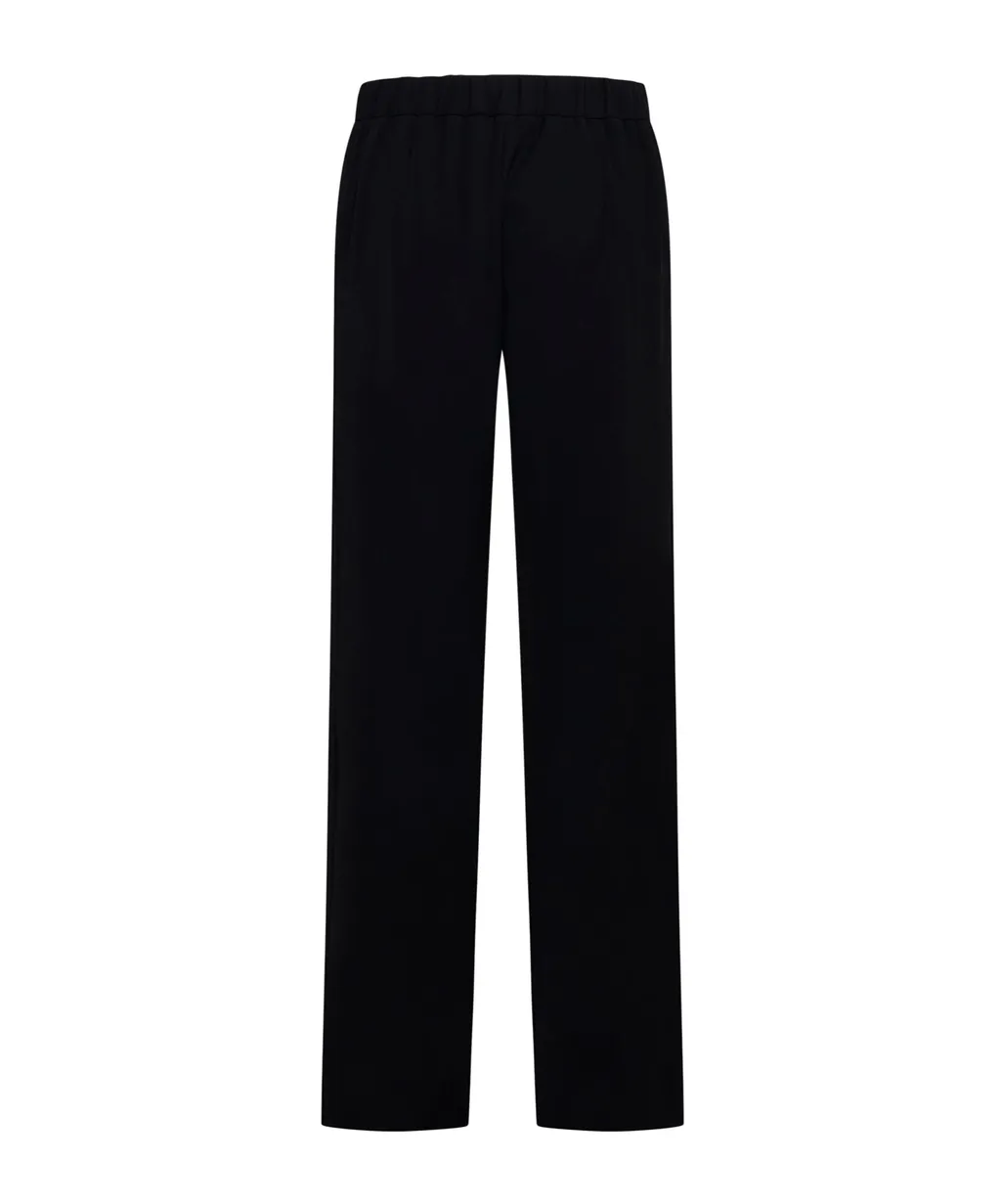 P.A.R.O.S.H. Mid-Waist Wide-Leg Trousers