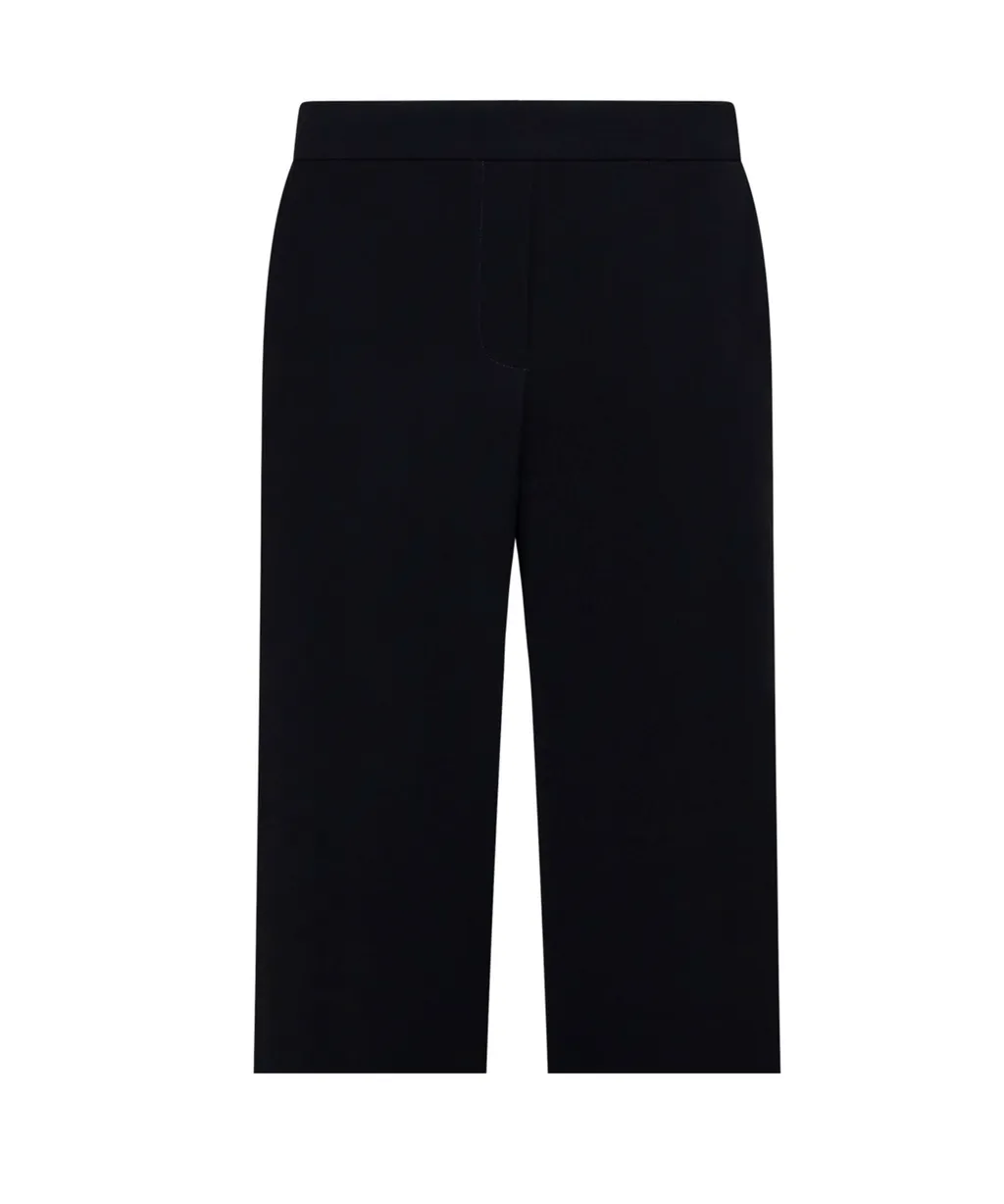 P.A.R.O.S.H. Mid-Waist Wide-Leg Trousers