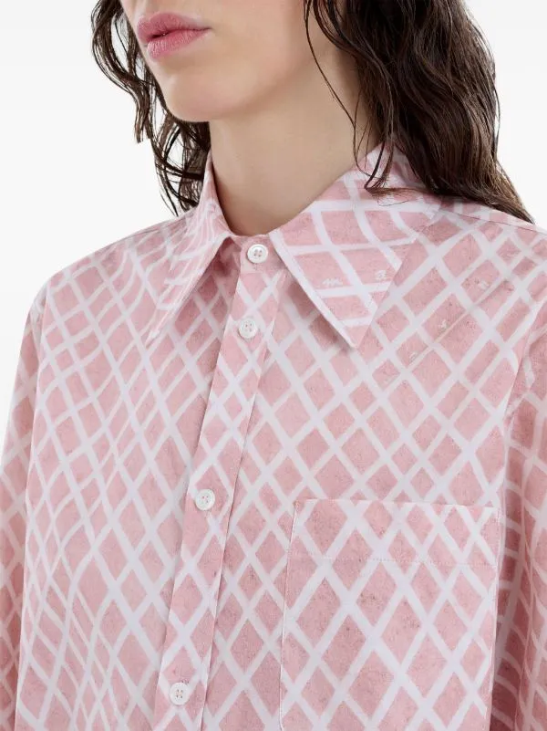 Marni Checked Long-Sleeved Shirt