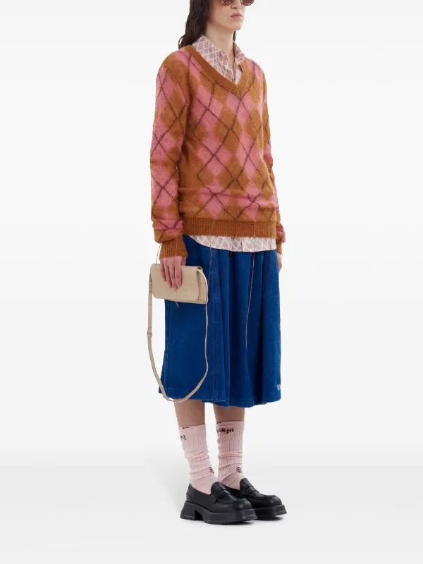 Marni Checked Long-Sleeved Shirt
