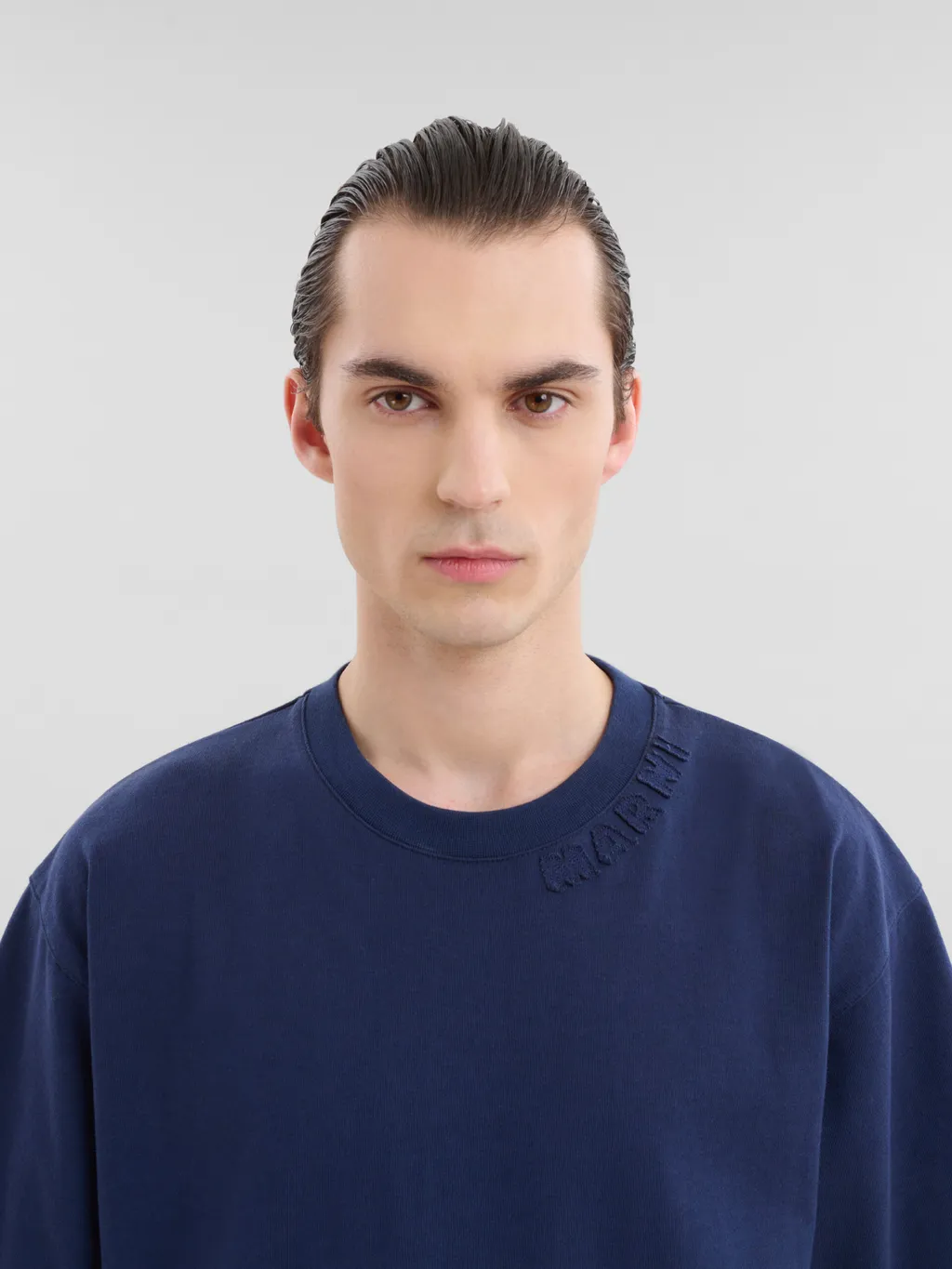 Marni Logo Patch Crewneck T-Shirt