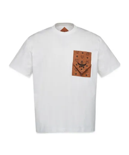 Interwoven Lettered Pocket T-Shirt