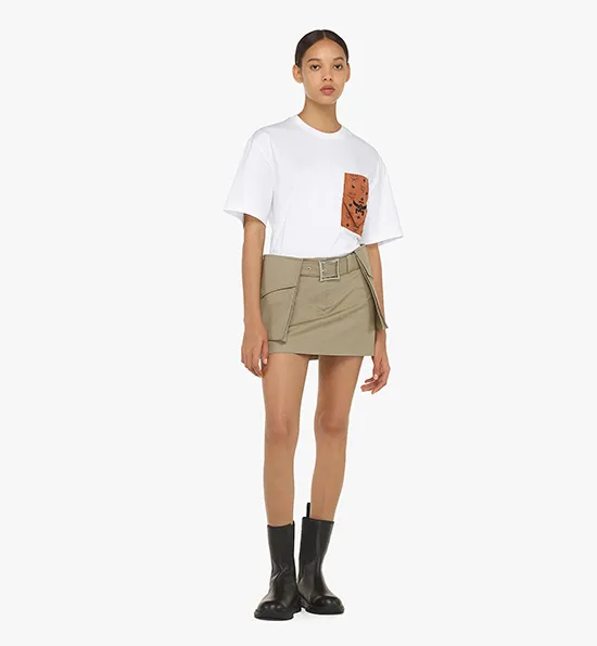 Interwoven Lettered Pocket T-Shirt