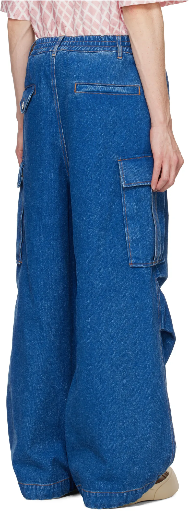 Marni Straight-Leg Cargo Jeans