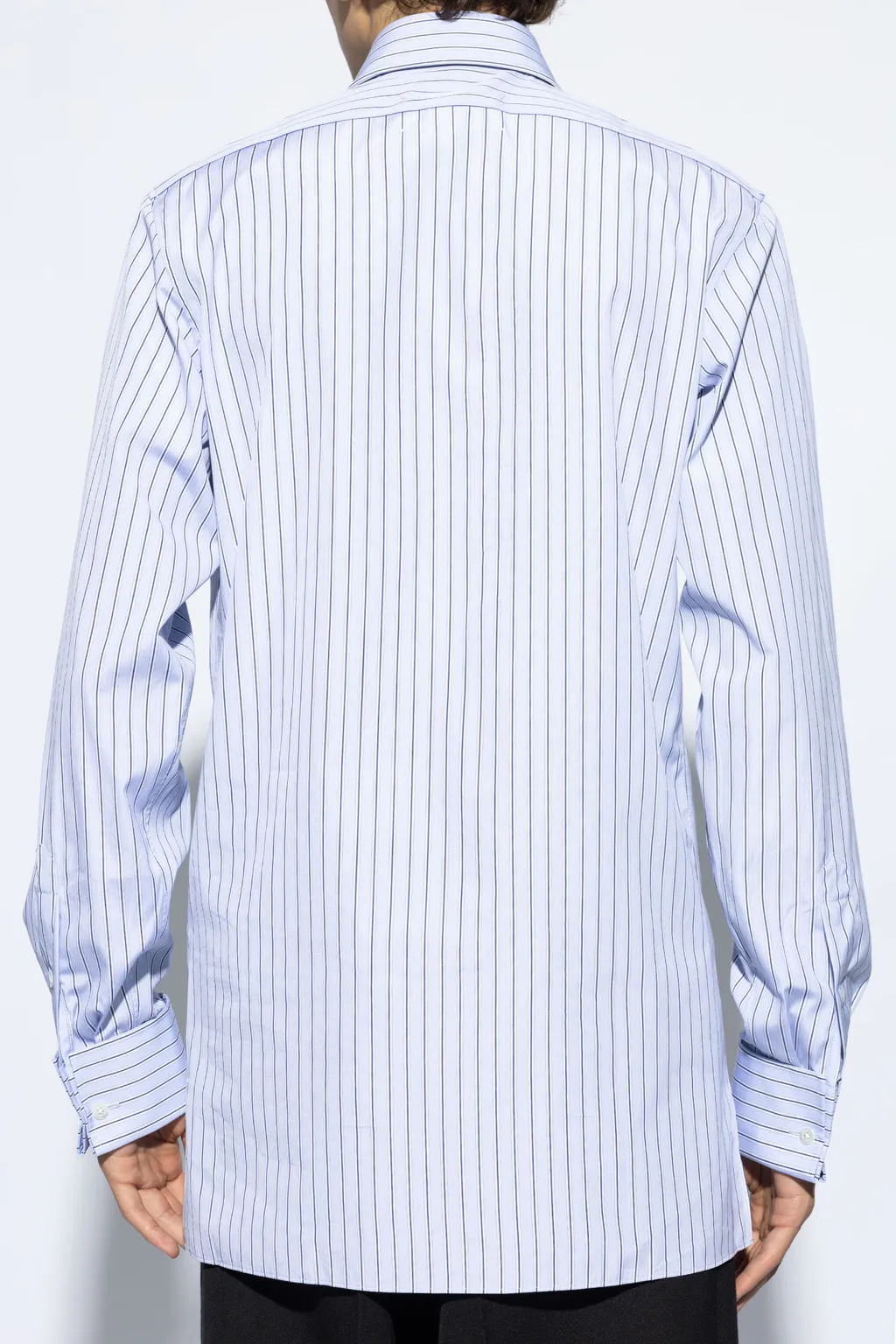 Maison Margiela Long Sleeved Striped Shirt
