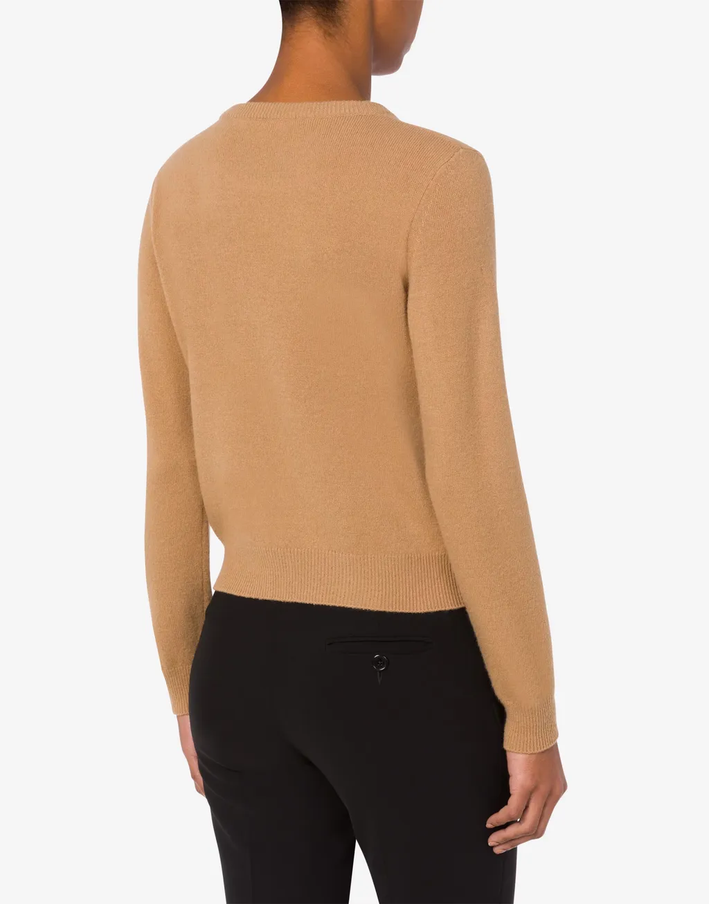Heart-Motif Crew-Neck Jumper
