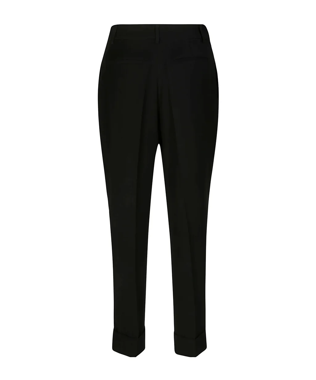 Belt-Loop Casual Pants