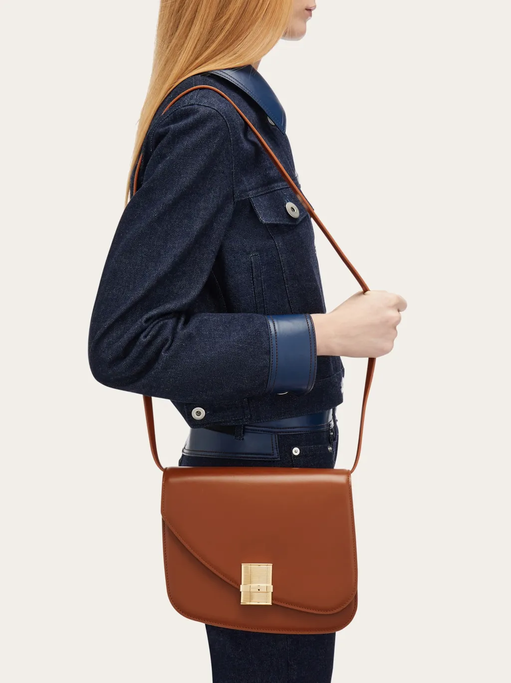 Salvatore Ferragamo Fiamma Shoulder Bag