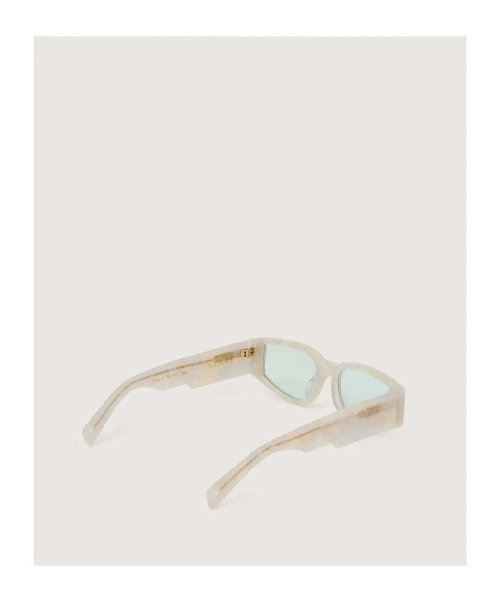 Vegas Rectangle-Frame Sunglasses