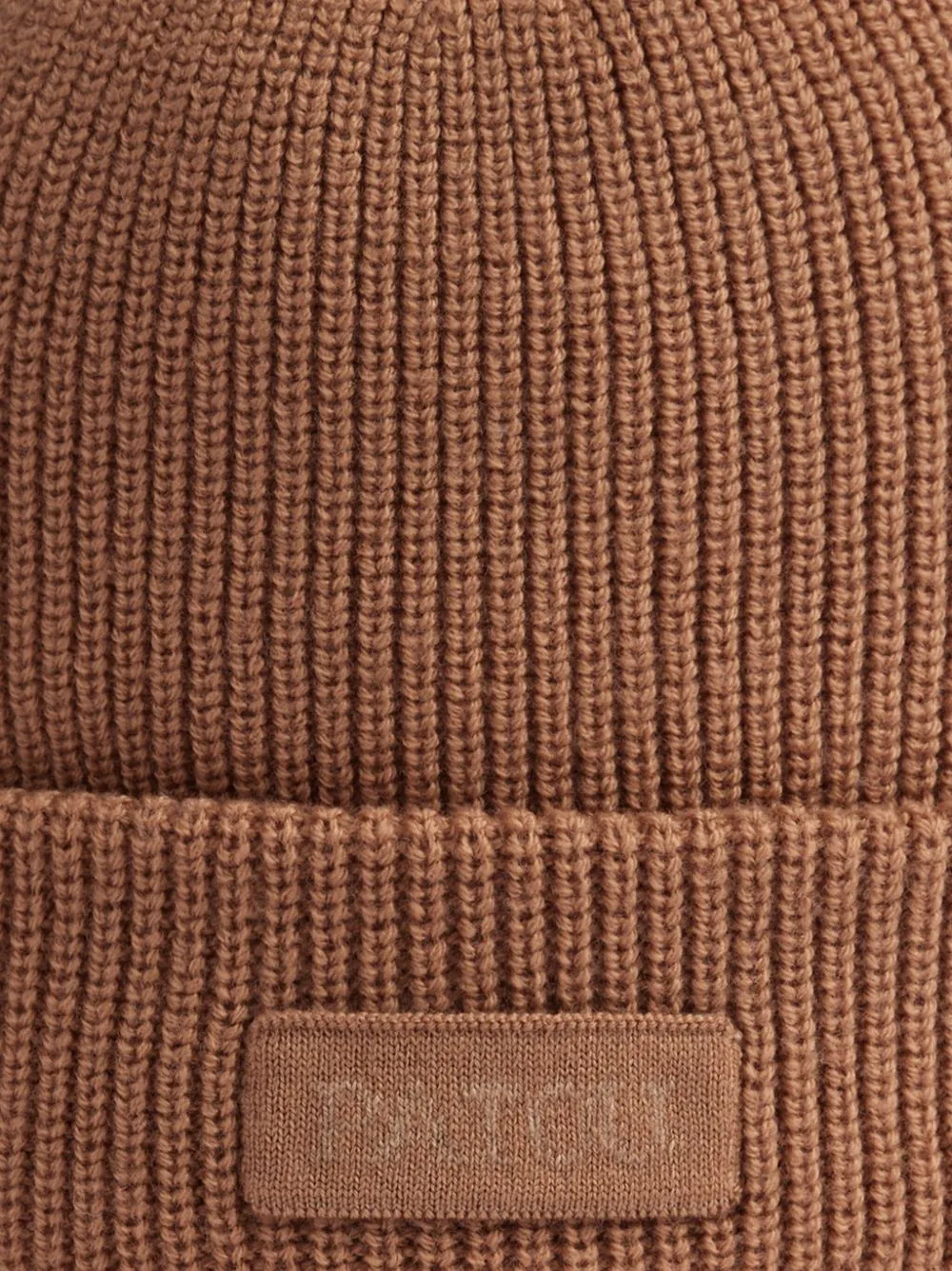 Patou Ribbed Beanie Hat