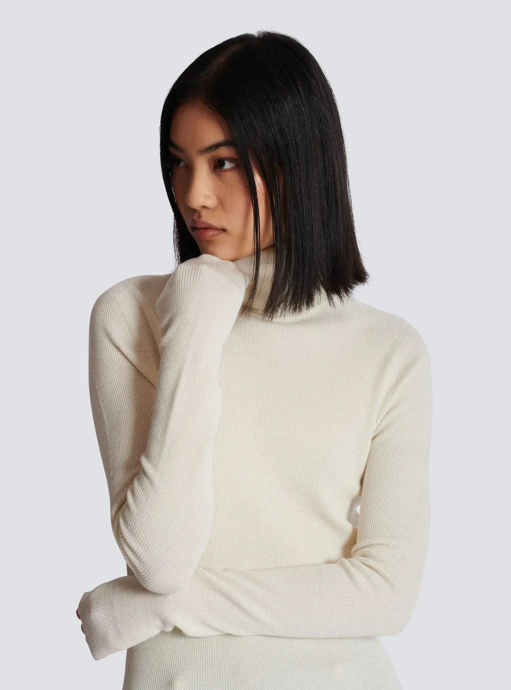 Knitted Turtleneck Sweater