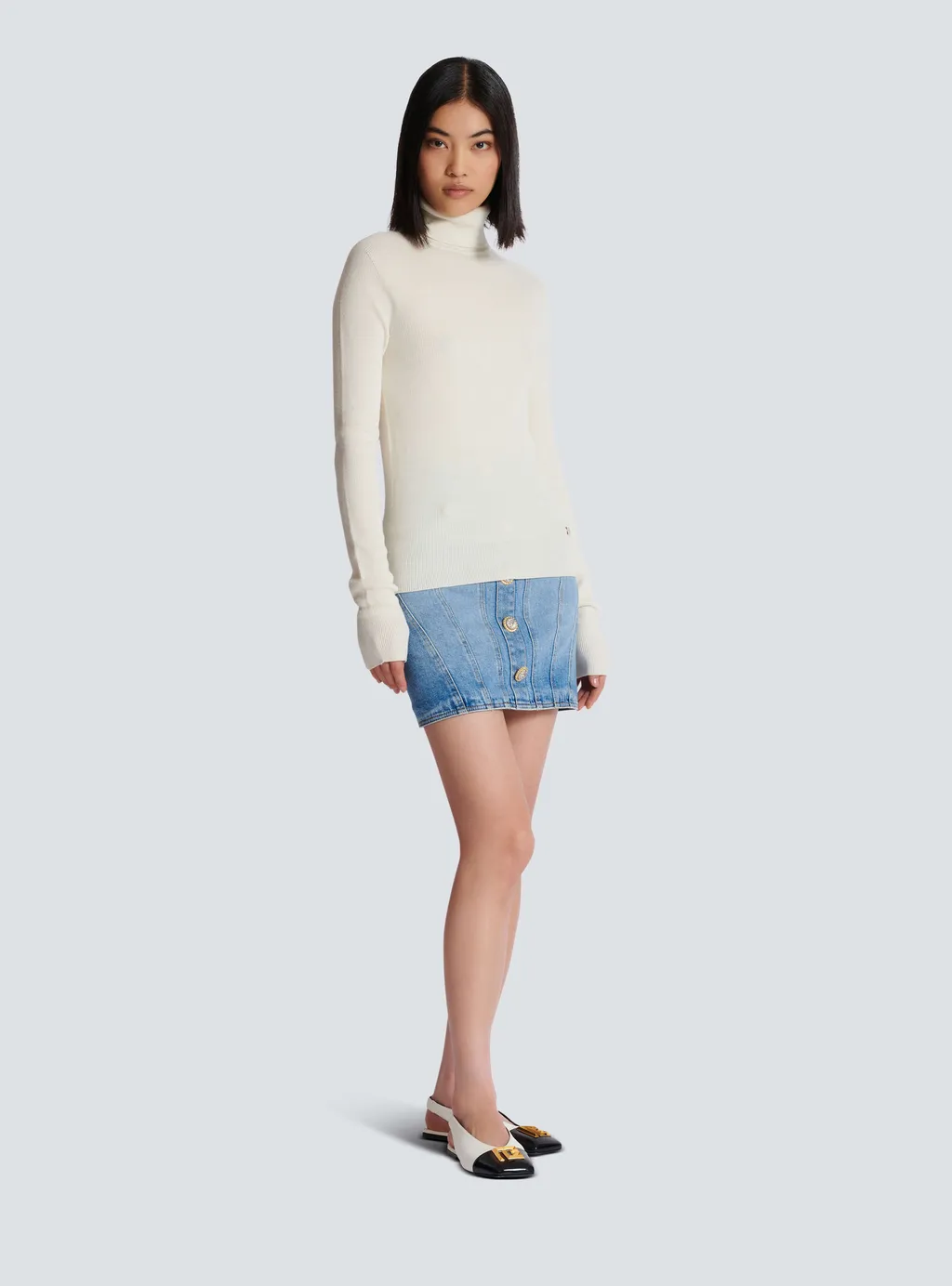 Knitted Turtleneck Sweater