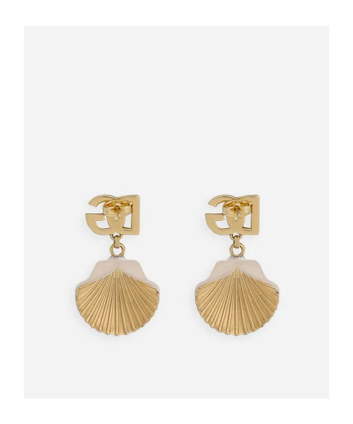 Dolce & Gabbana Dg Logo Lettering Earrings