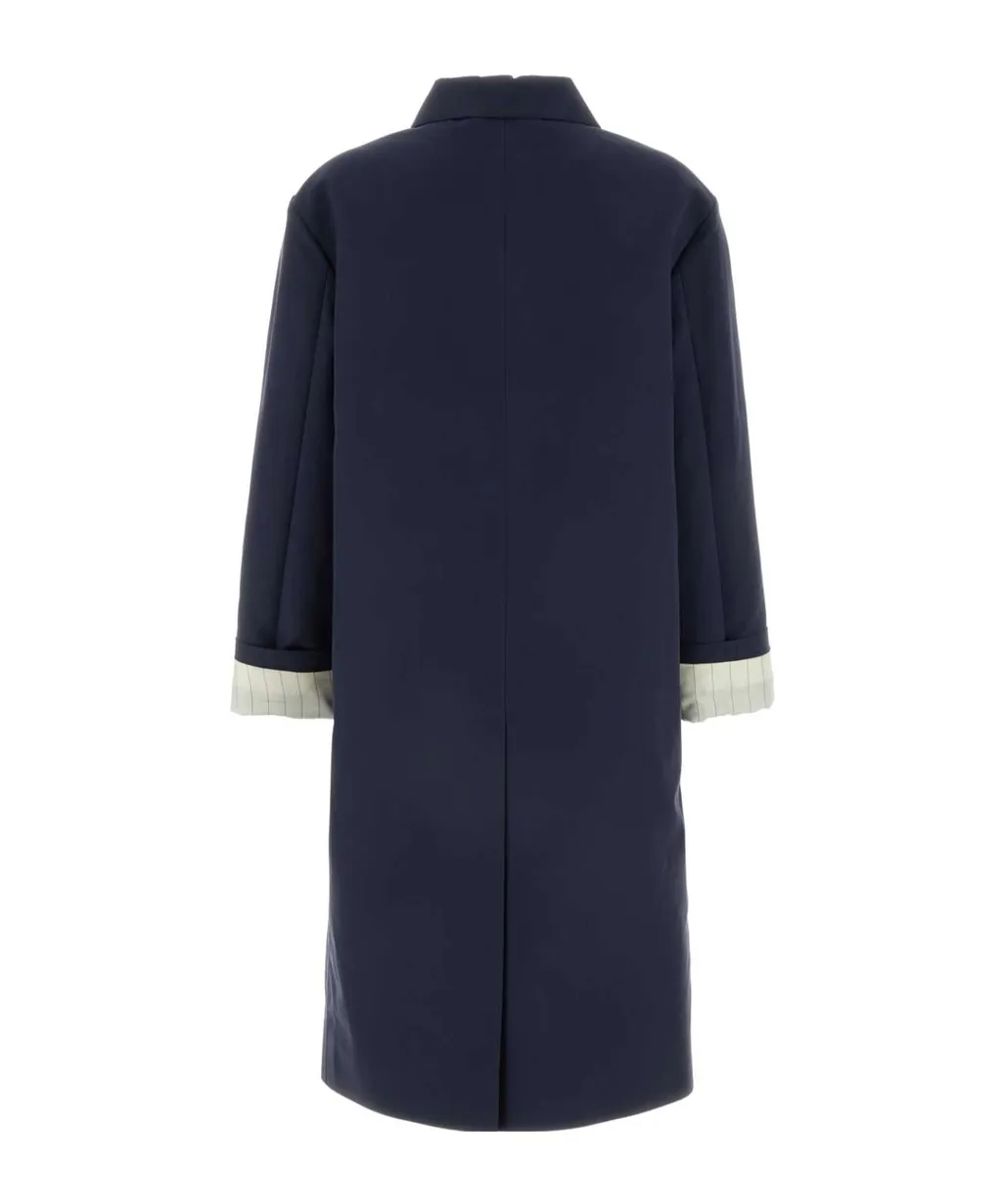 Cotton Single-Breasted Coat