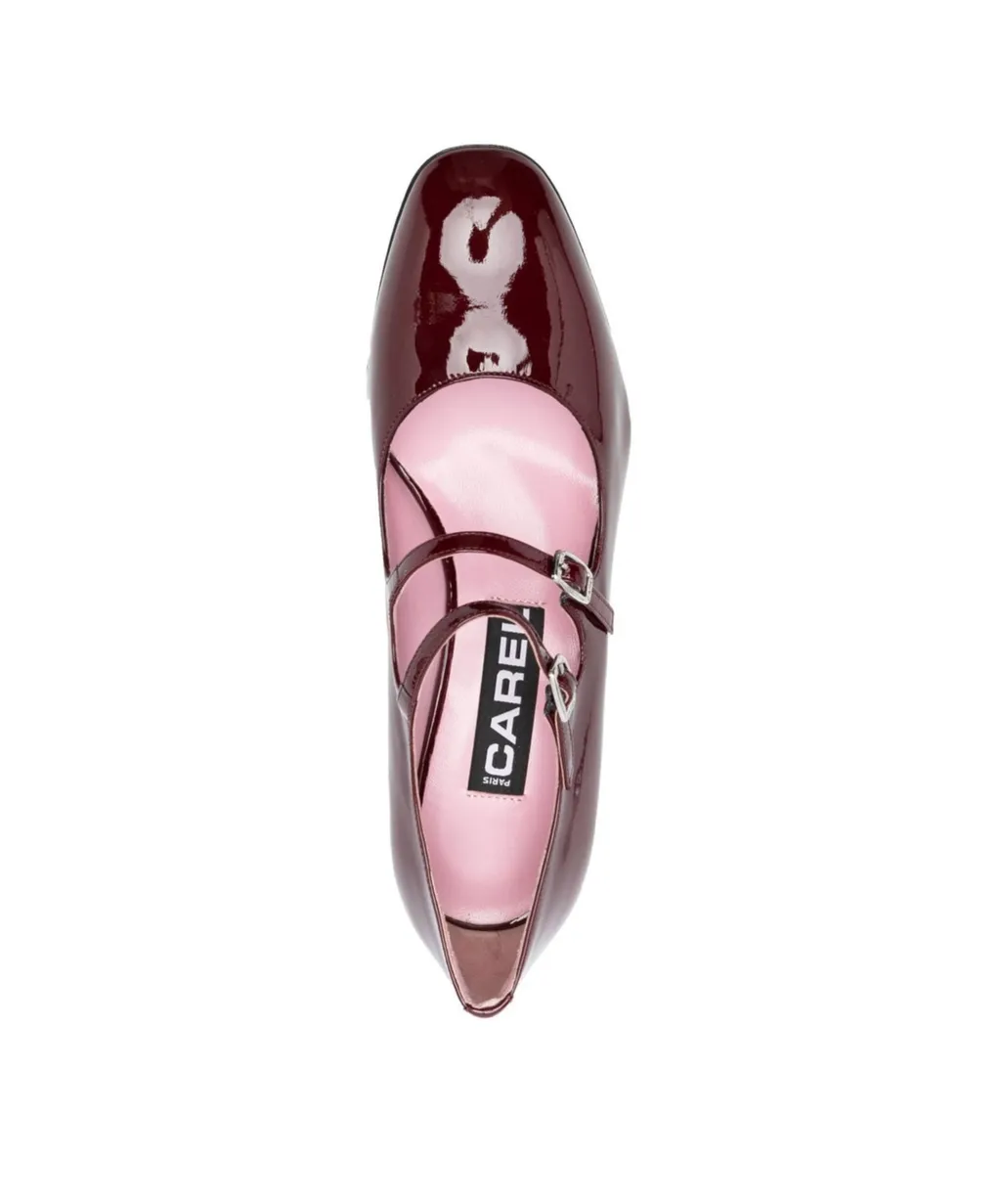 High-Heeled Mary Jane Shoes