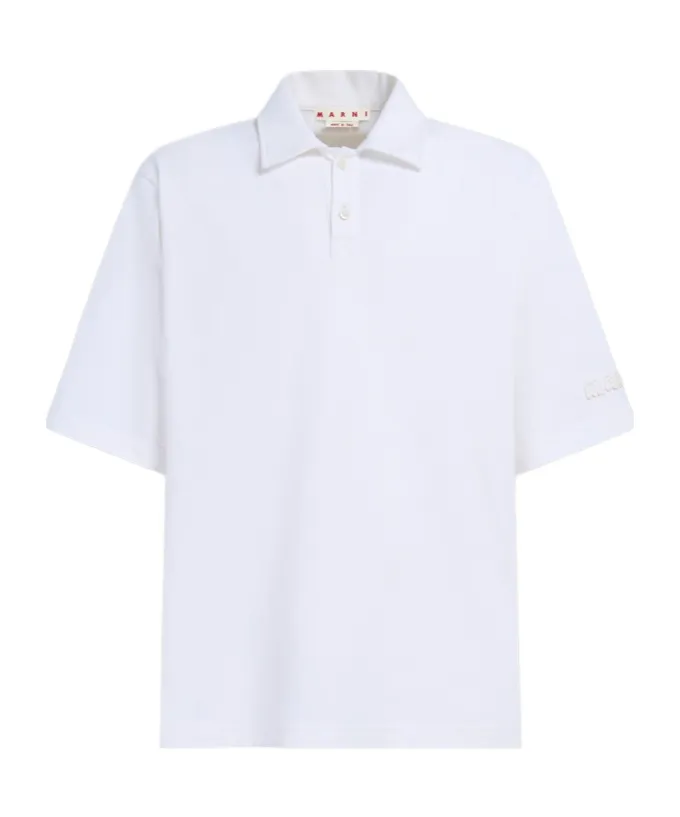 Marni Straight Hem Polo Shirt
