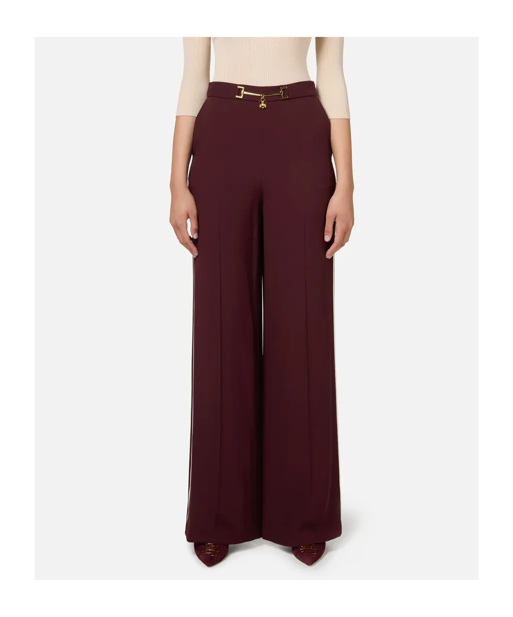 Horsebit Palazzo Pants
