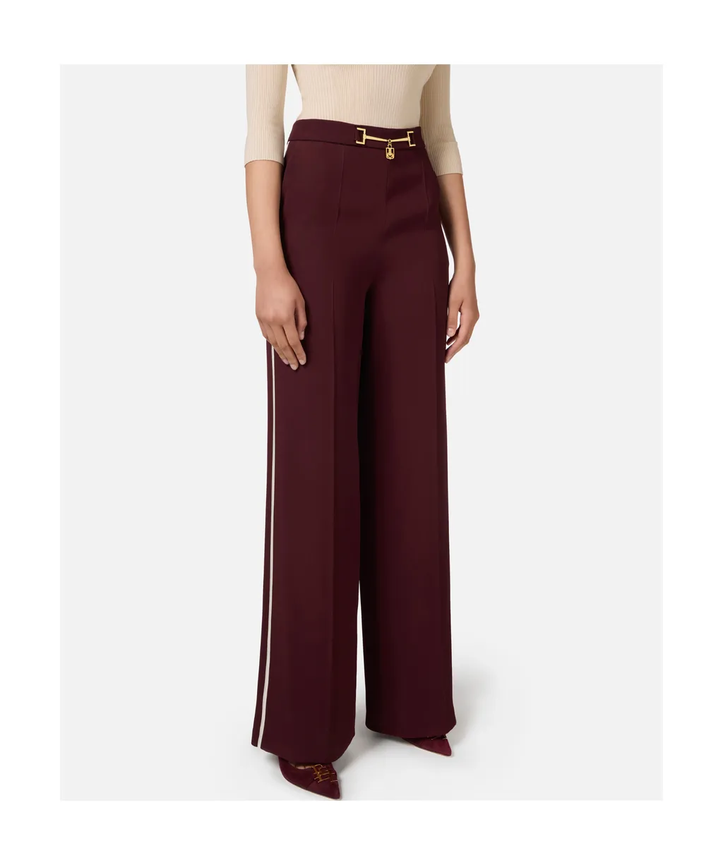 Horsebit Palazzo Pants