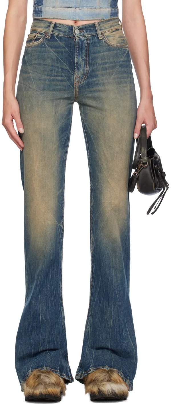 Logo-Patch Jeans