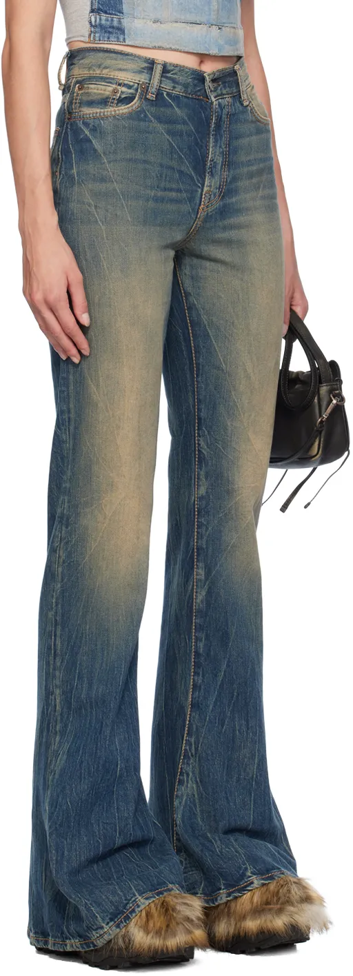 Logo-Patch Jeans