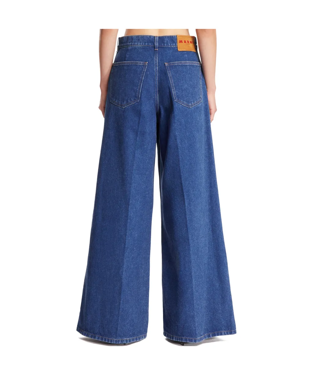 Marni Logo-Patch Denim Jeans