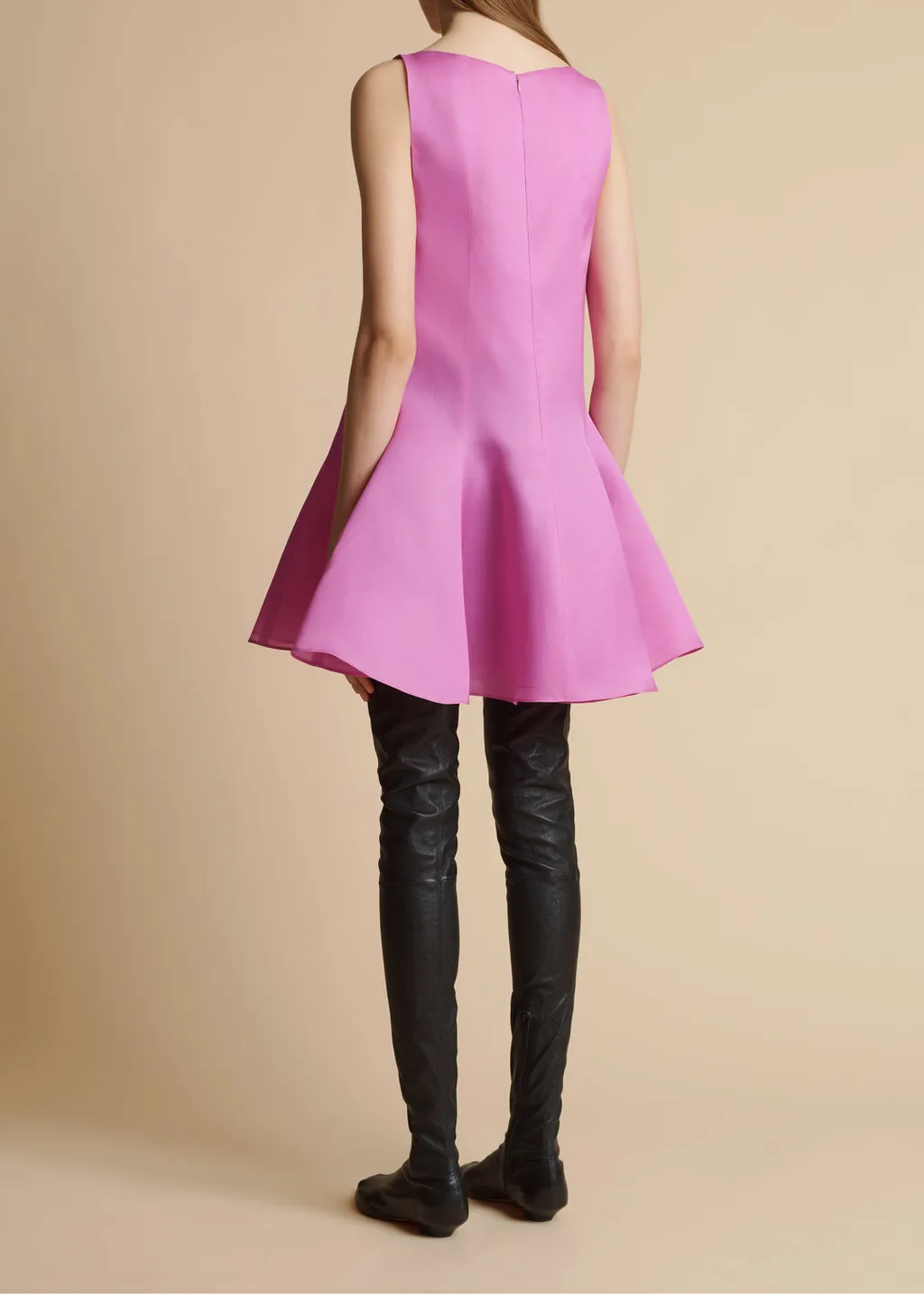 Khaite The Mags Sleeveless Mini Dress