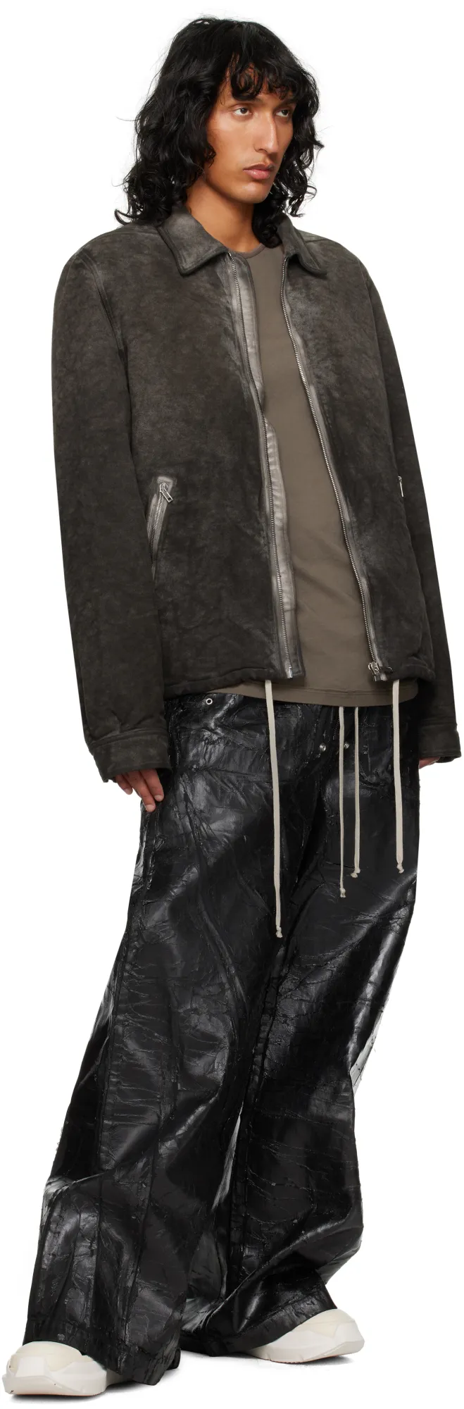 Rick Owens Drkshdw Porterville Jumbo Laced Abstract Sneakers